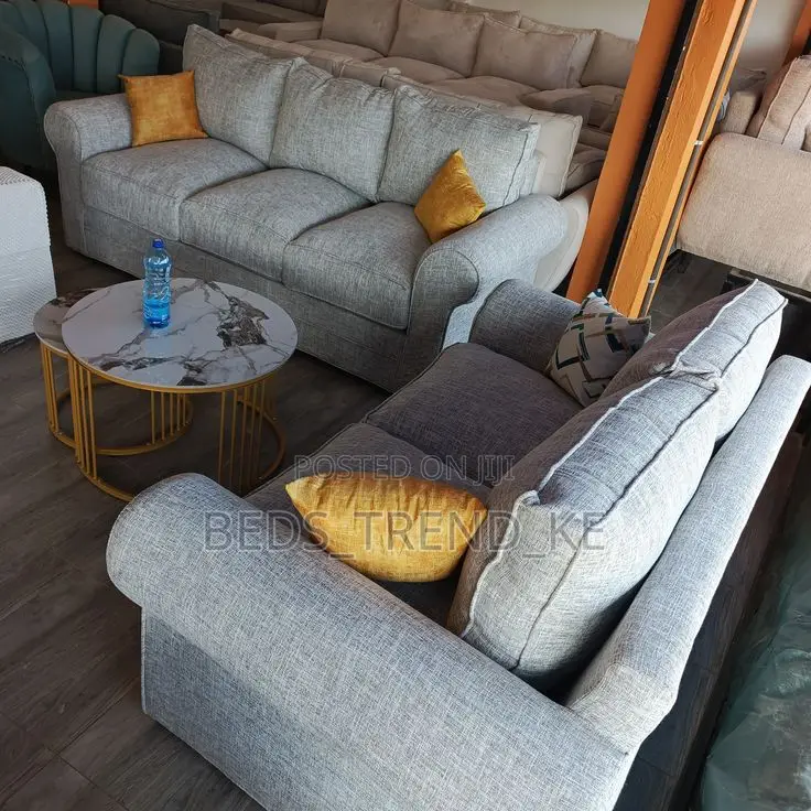 Soft Upholstered 5 Seater Modern Sofa 3,2