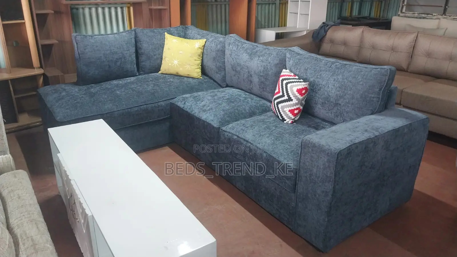 Iconic Classic 6 Seater L Sofa Set