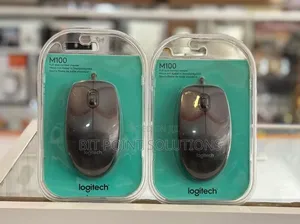 Logitech M100 Optical Wired Usb Mouse