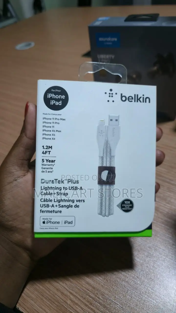 Belkin Cable Duratek Plus Lightning to Usb-a 1m