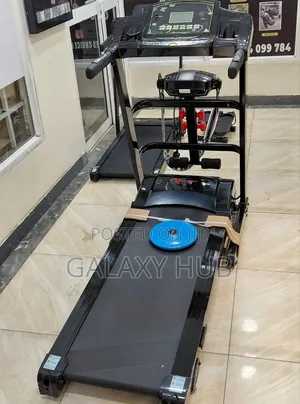 Treadmill Comes With 2pcs Neoprine Dumbells 1kg Each, Massage