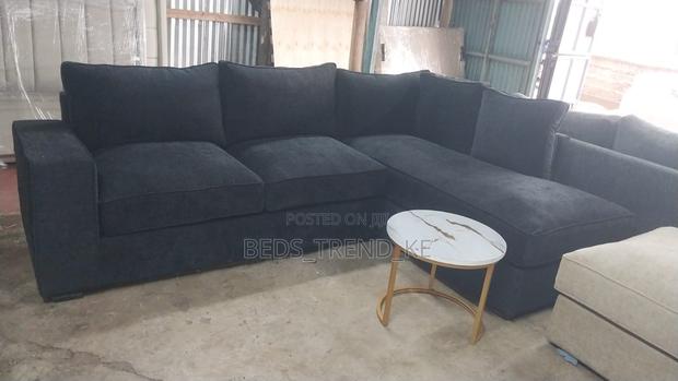 Comprehensive 6 Seater L Sofa