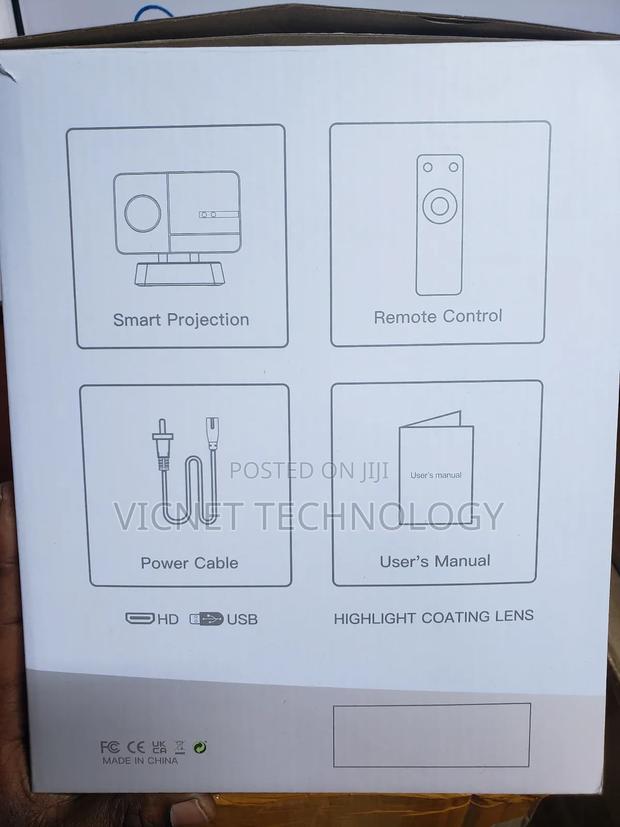 Home Theater Smart Projector Android 13 - thumbnail 3