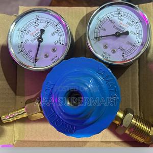 Oxygen Regulator Solid Brass 3/8" - thumbnail 2