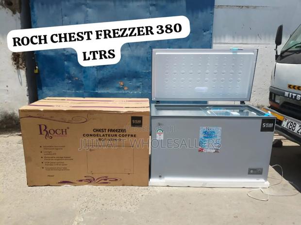 *Roch Chest Frezzer* *New Models Fridges* Rcf-450-K-B (380 Litres)