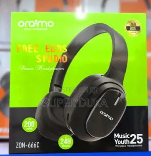 Oraimo Zon-666c Stereo Wireless Headphones.