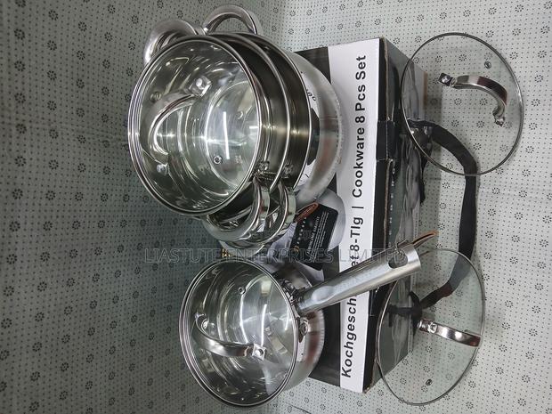 Edenburg 8pc Stainless Steel Cookware