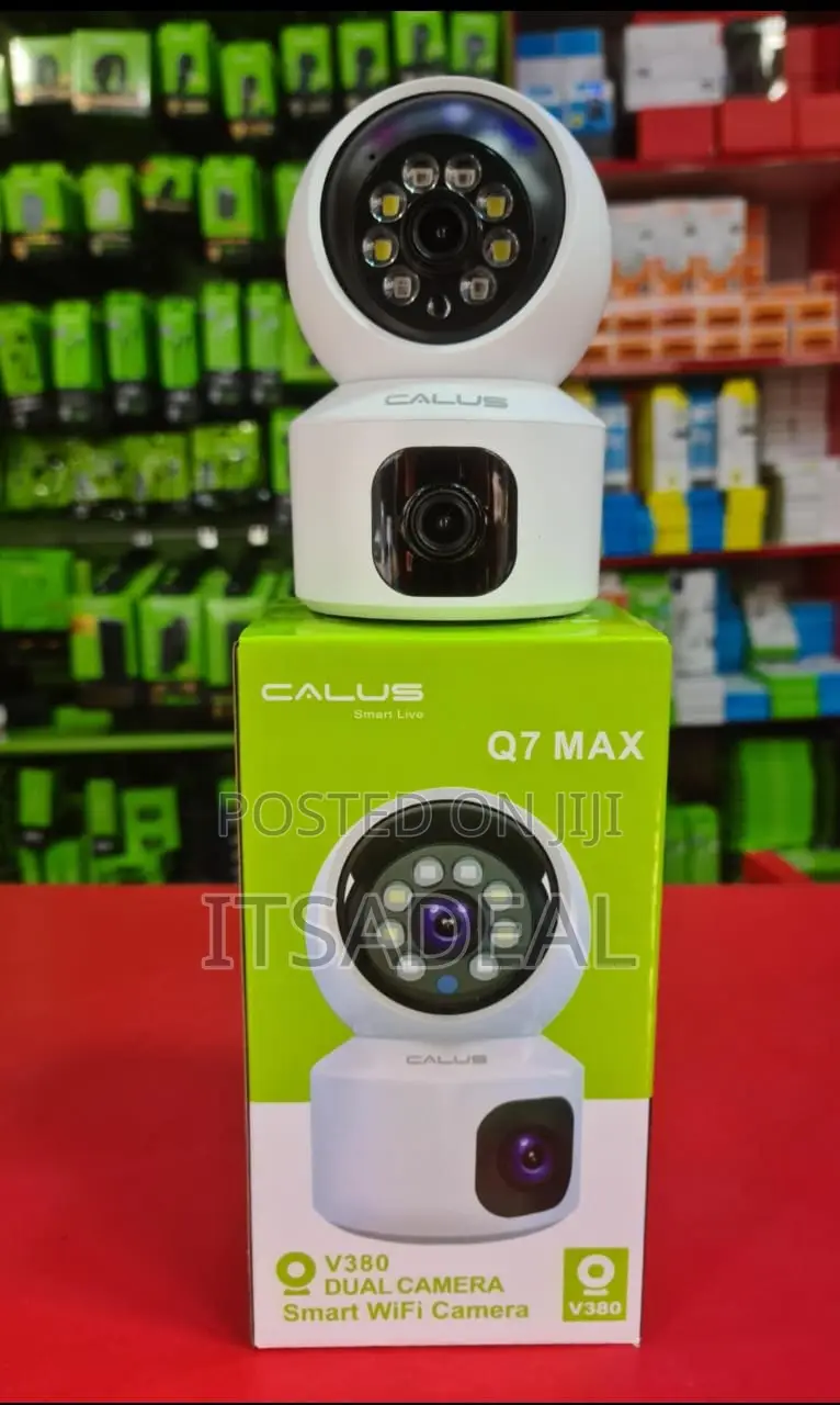 Smart Wifi Dual Nanny Camera(Calus)