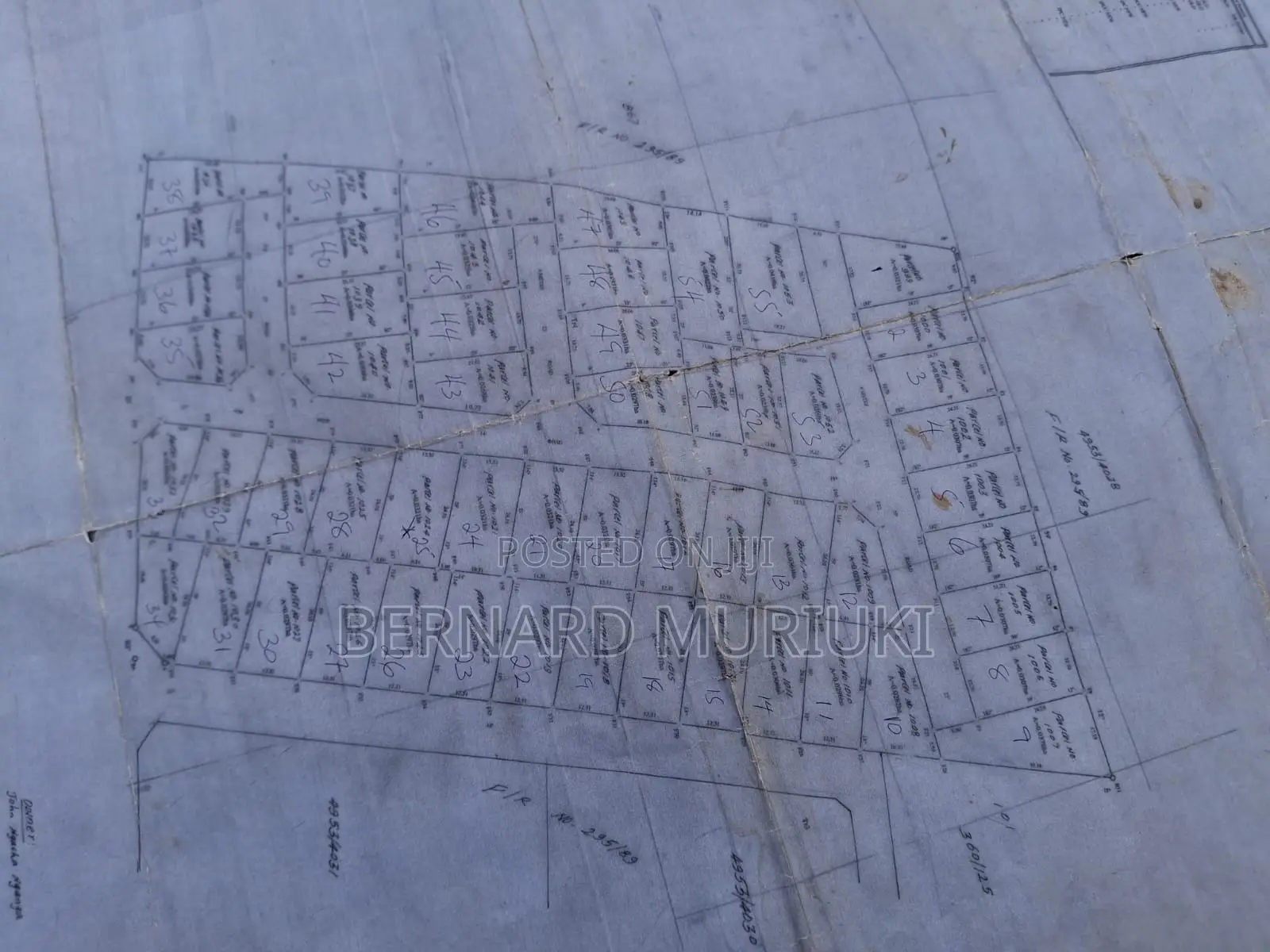2no 40x80 Plots, in Kisii Estate, Thika, Behind Kivulini