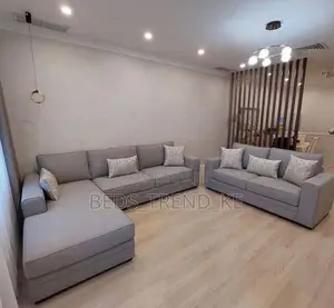 Fancy 6 Seater L Sofa With Matching 2 Seater Sofa