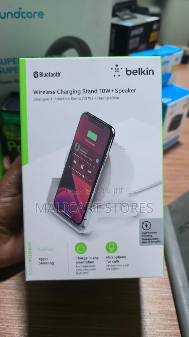 Belkin Soundform Charge Bluetooth Speaker + Wireless Charger - main view