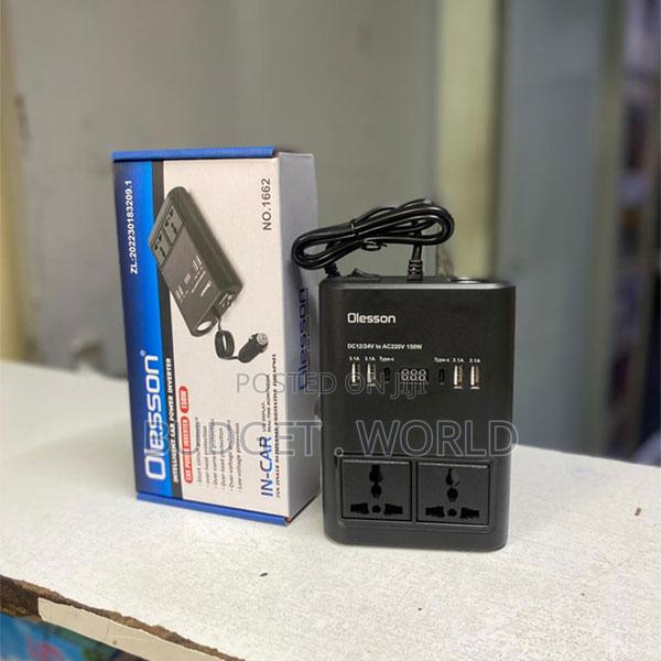 Digital Display Intelligent U+c/2ac, Dc12v/24v, 220v/150w Car Inverter
