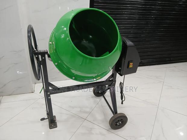 New Electric Concrete Mixer - main view