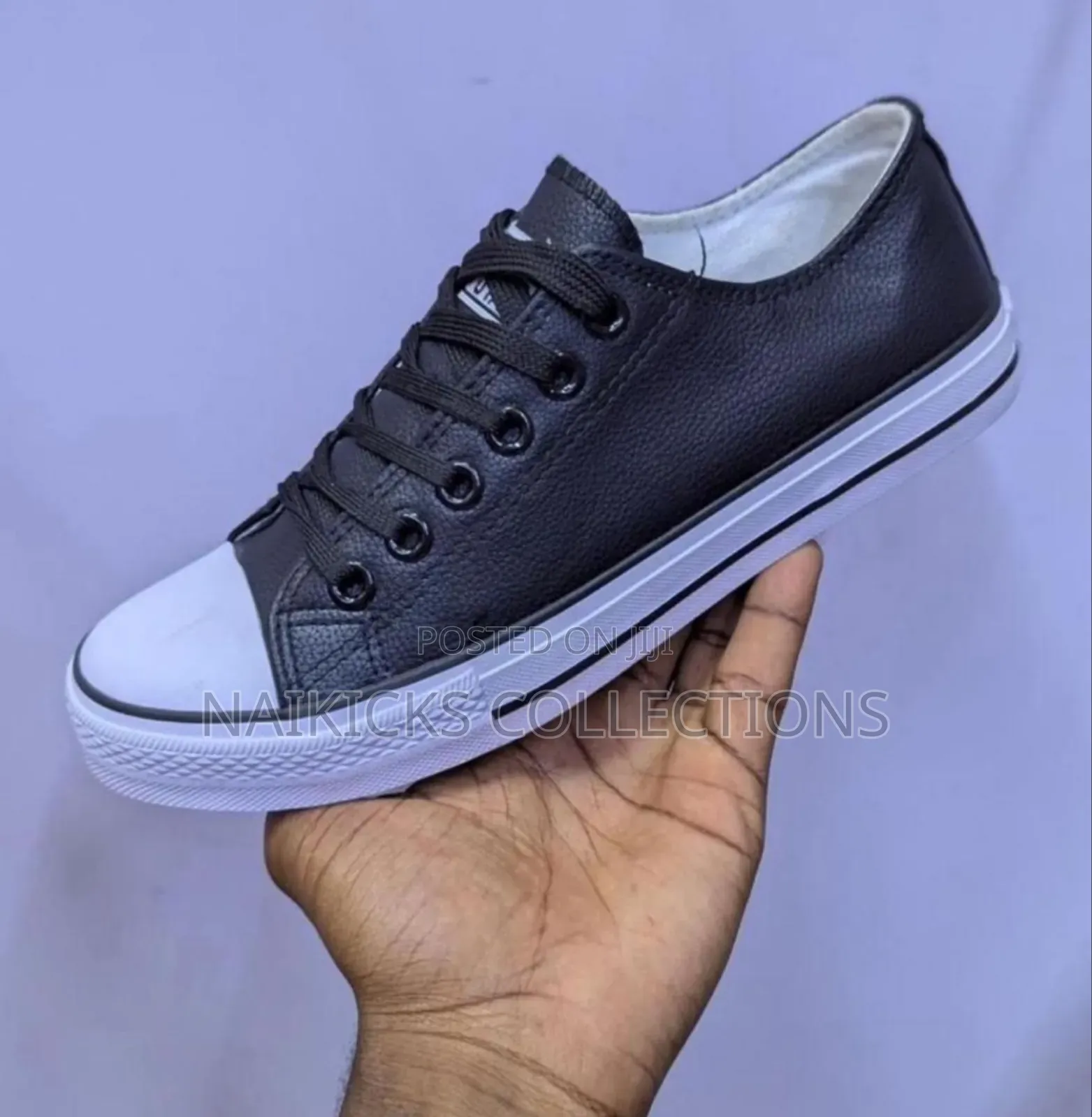 Leather Converse