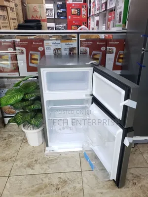 Hisense 91l Frost Double Door Fridge Silver