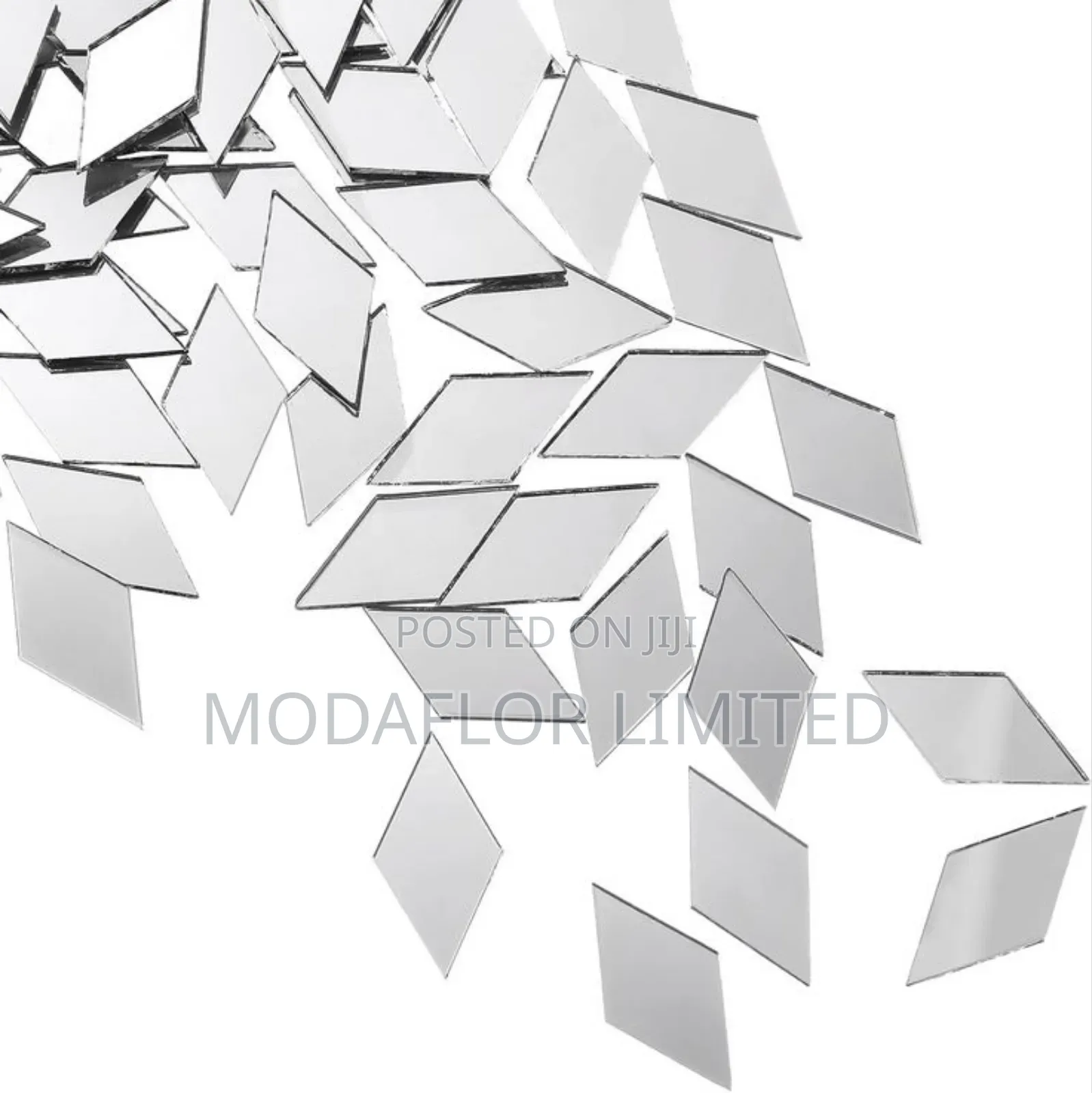 Diamond Acrylic Mirror – Elegant Wall Decoration