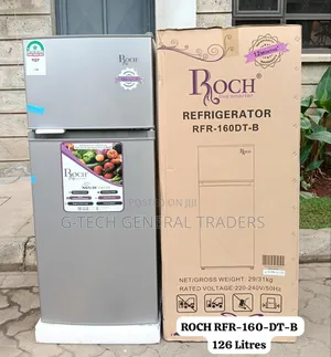 Roch 125l Double Door Direct Cool Refrigerator Rfr-160dt-i