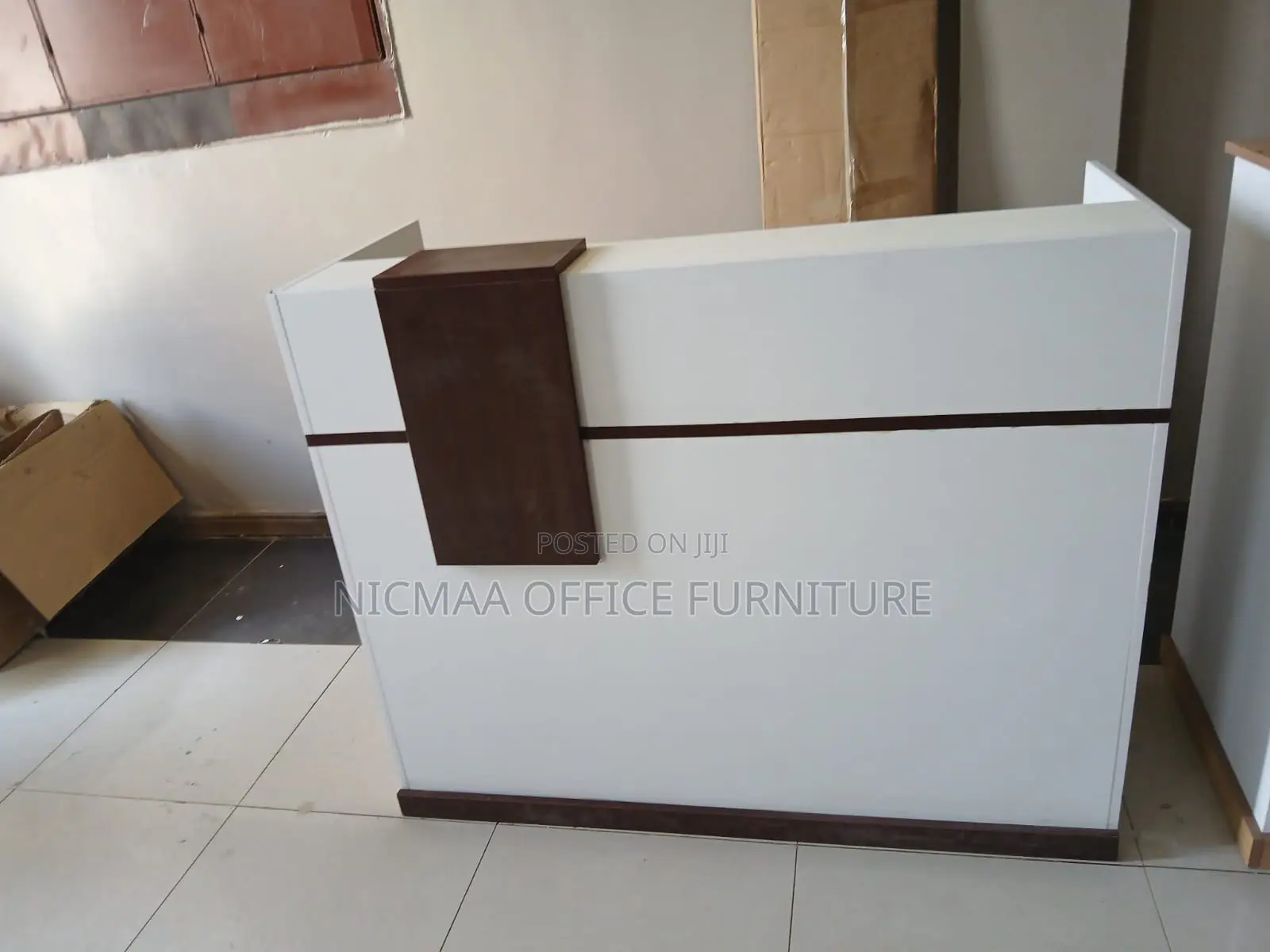 Modern, Minimal, and Welcoming Reception Desk