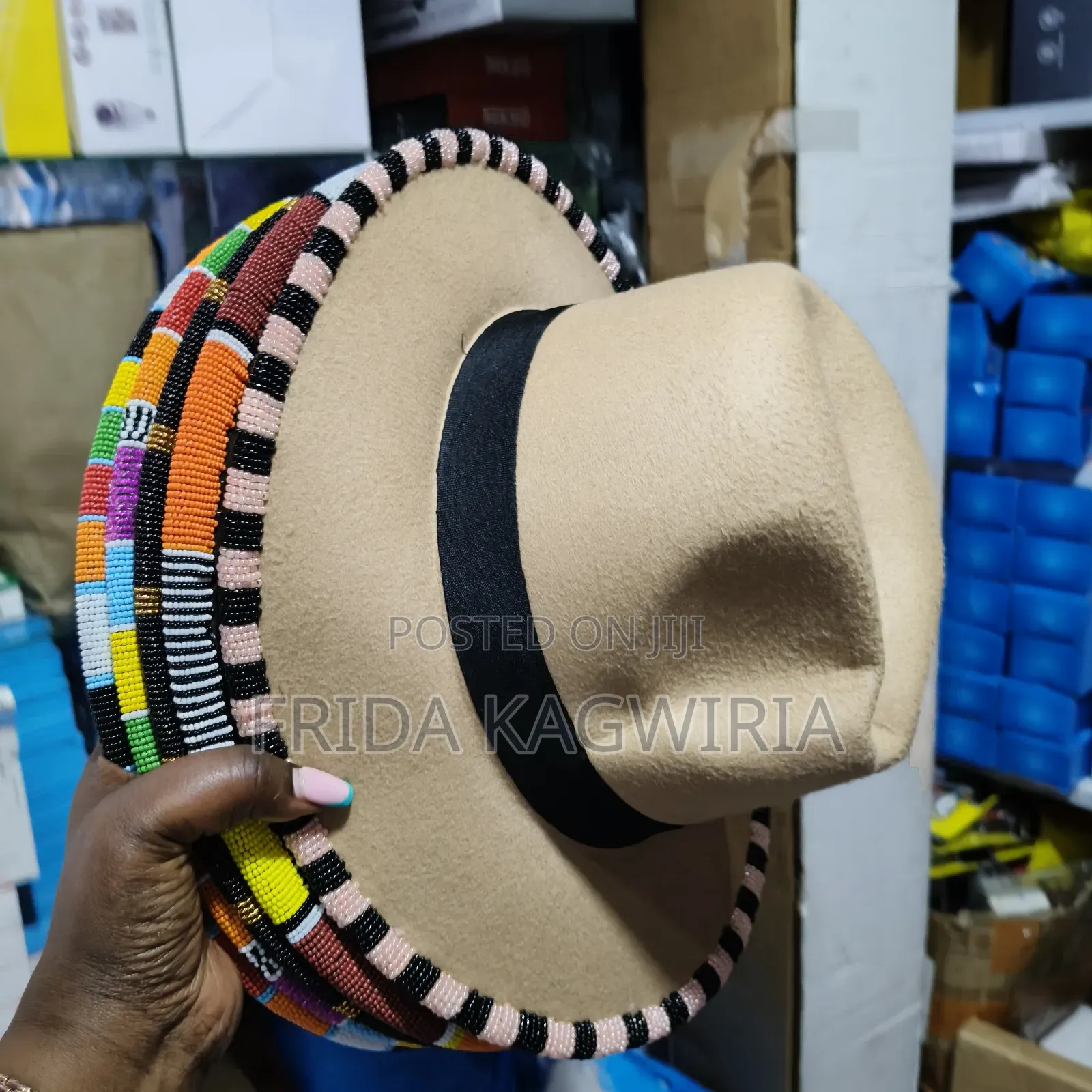 Beaded Fedora Hats