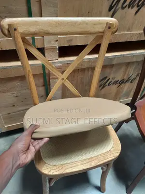 Rustic Wooden Crossback Chairs – Elegant Event Seating