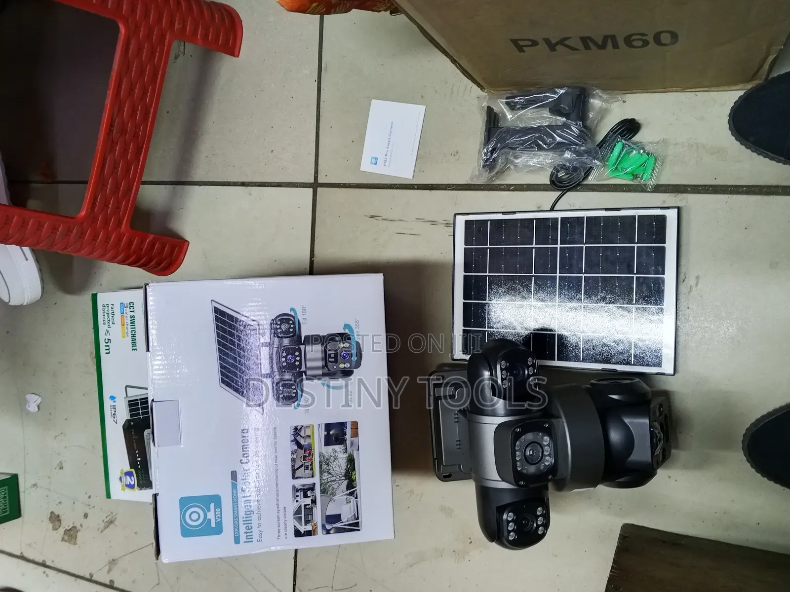 Solar Camera 3lens