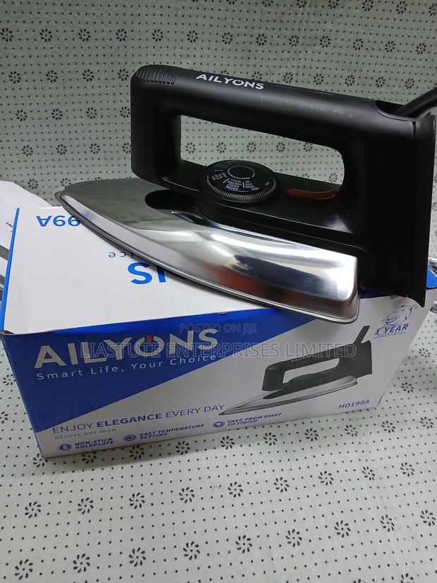 Ailyons Smart Life Dry Iron – Fast Heat With Non-Stick Base