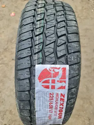 225 /65 R17 Zextour Tyres (All Terrrain) Highlander.