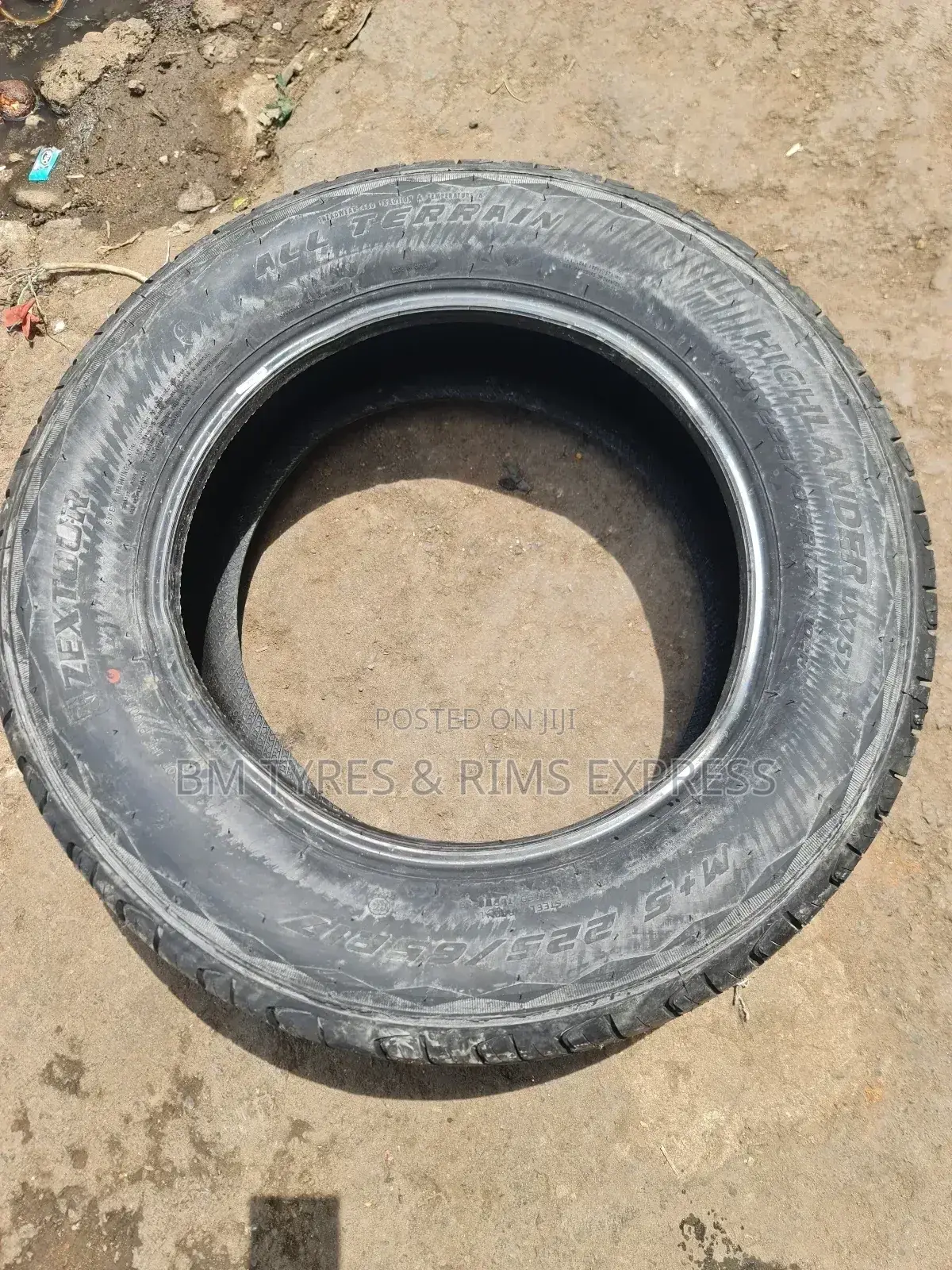 225 /65 R17 Zextour Tyres (All Terrrain) Highlander.
