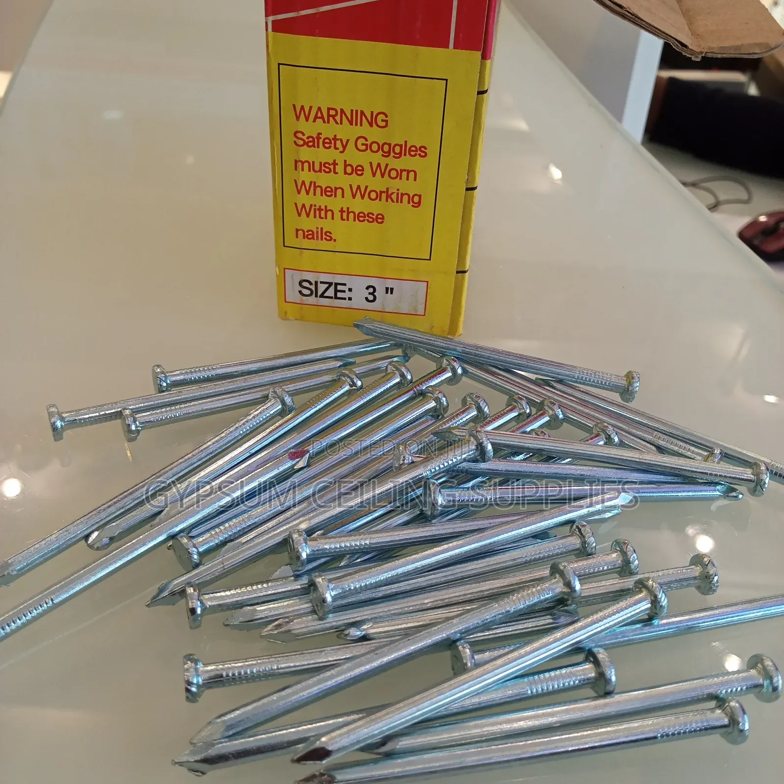 Steel Nails 3 Inches