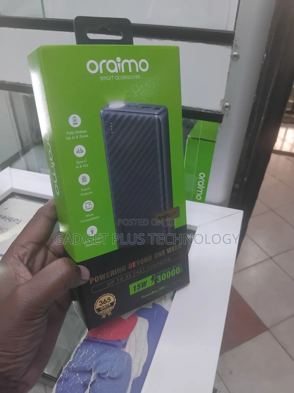 Oraimo Power Box Lit 30000mah