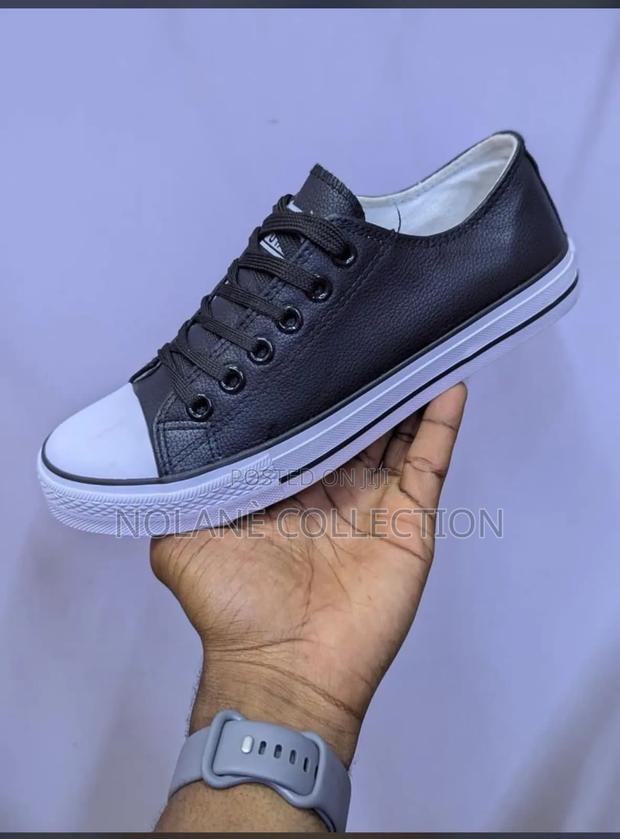 Quality Leather Converse - main view