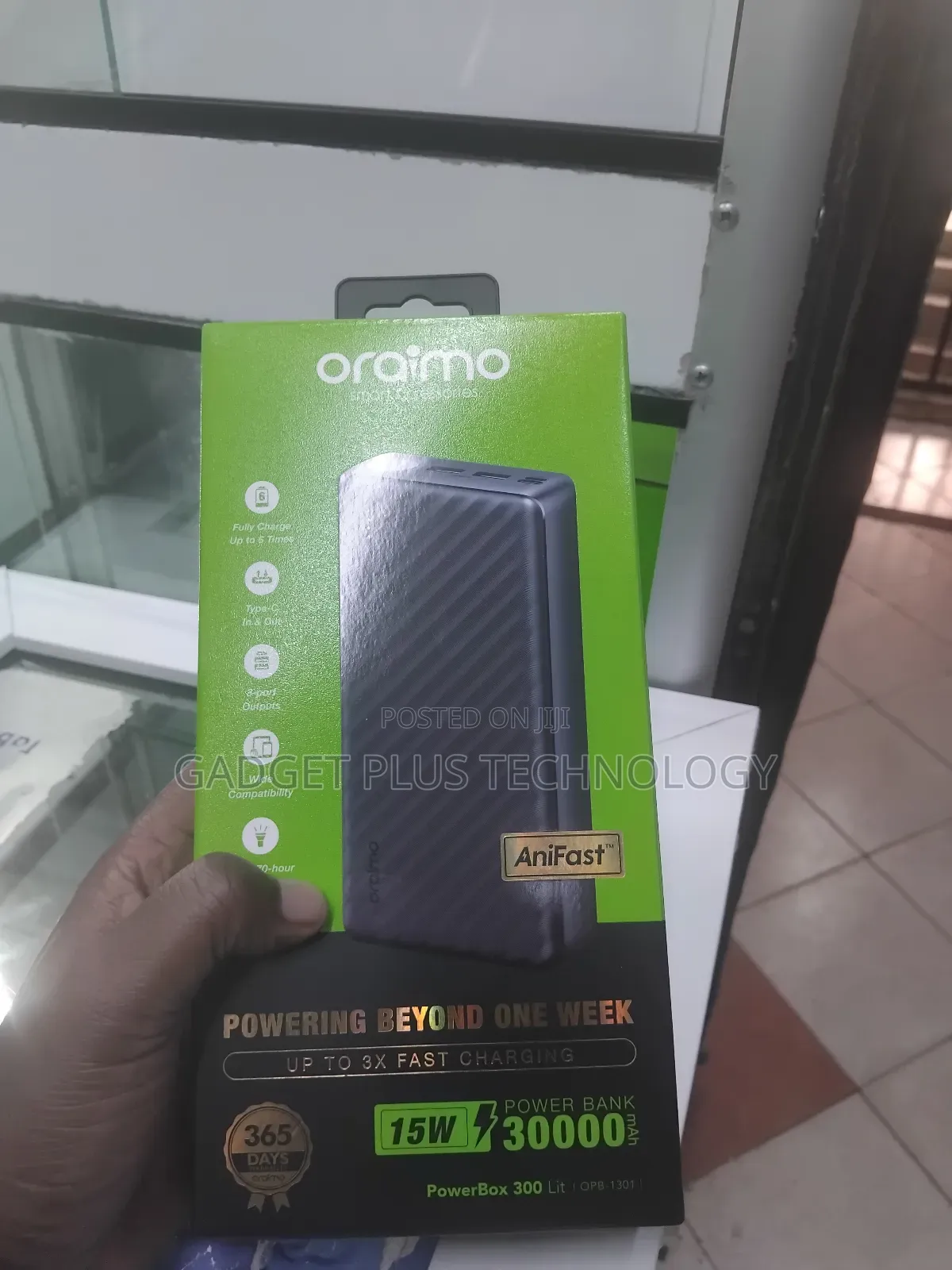 Oraimo Power Box Lit 30000mah