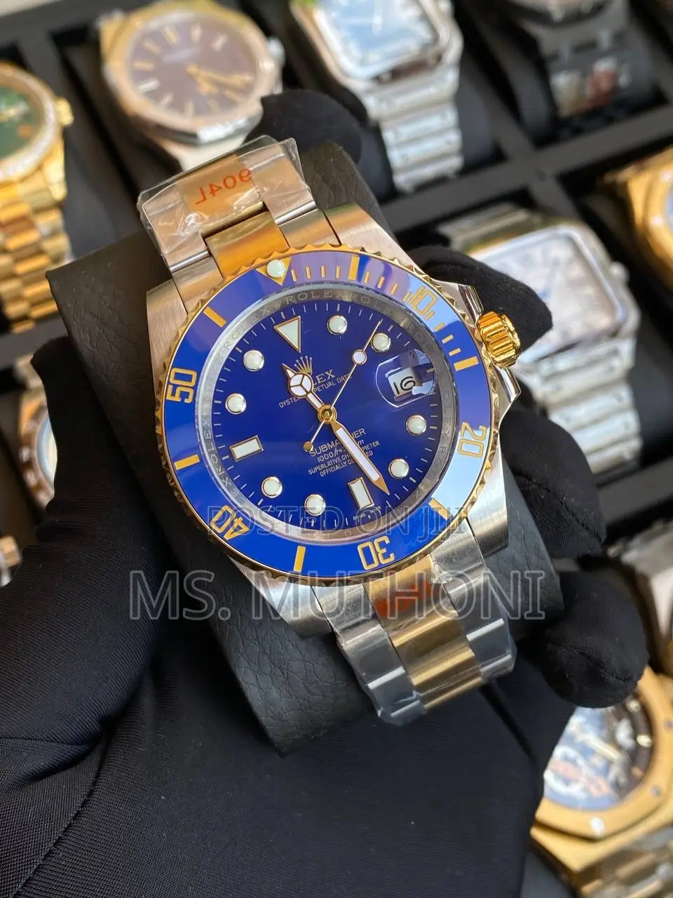 Executive Aaa Quality Rolex Blue Dial