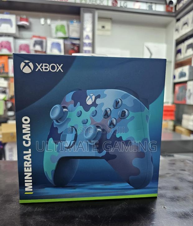 Xbox Series X/S Mineral Camo Controller - main view