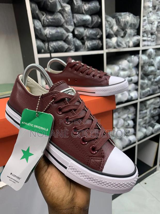 Multicolor Leather Converse - thumbnail 3