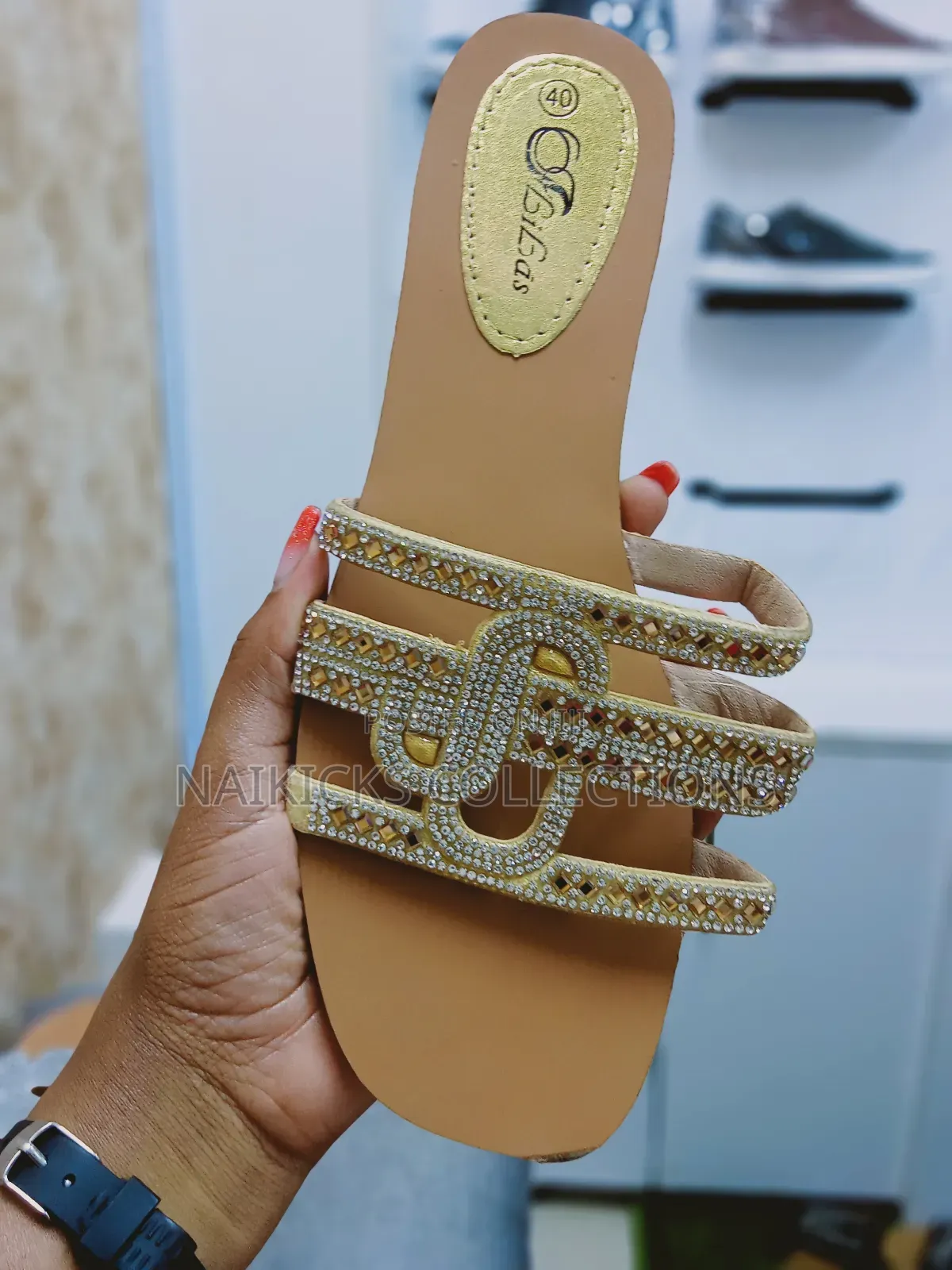 Glitter Sandals