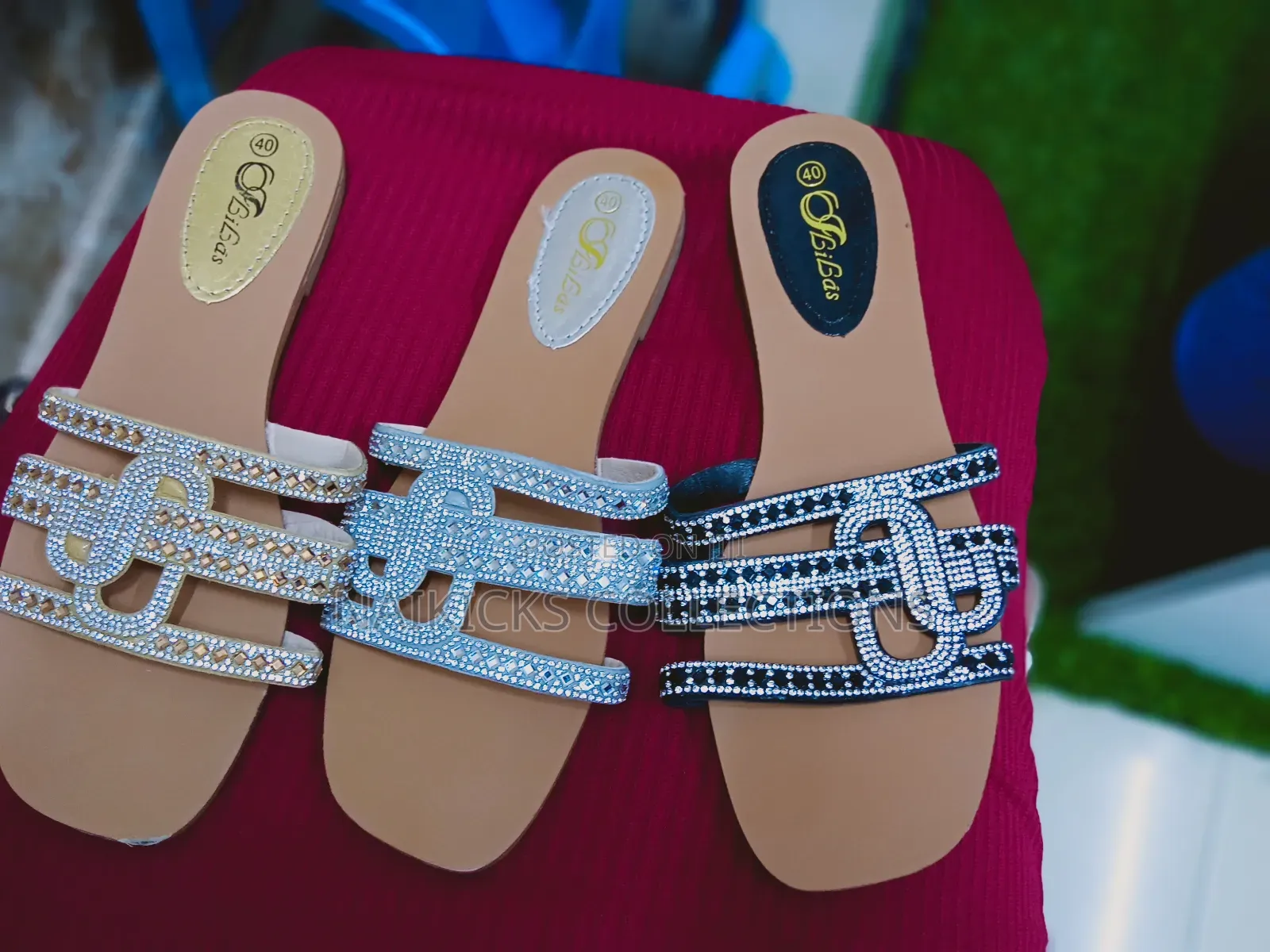 Glitter Sandals