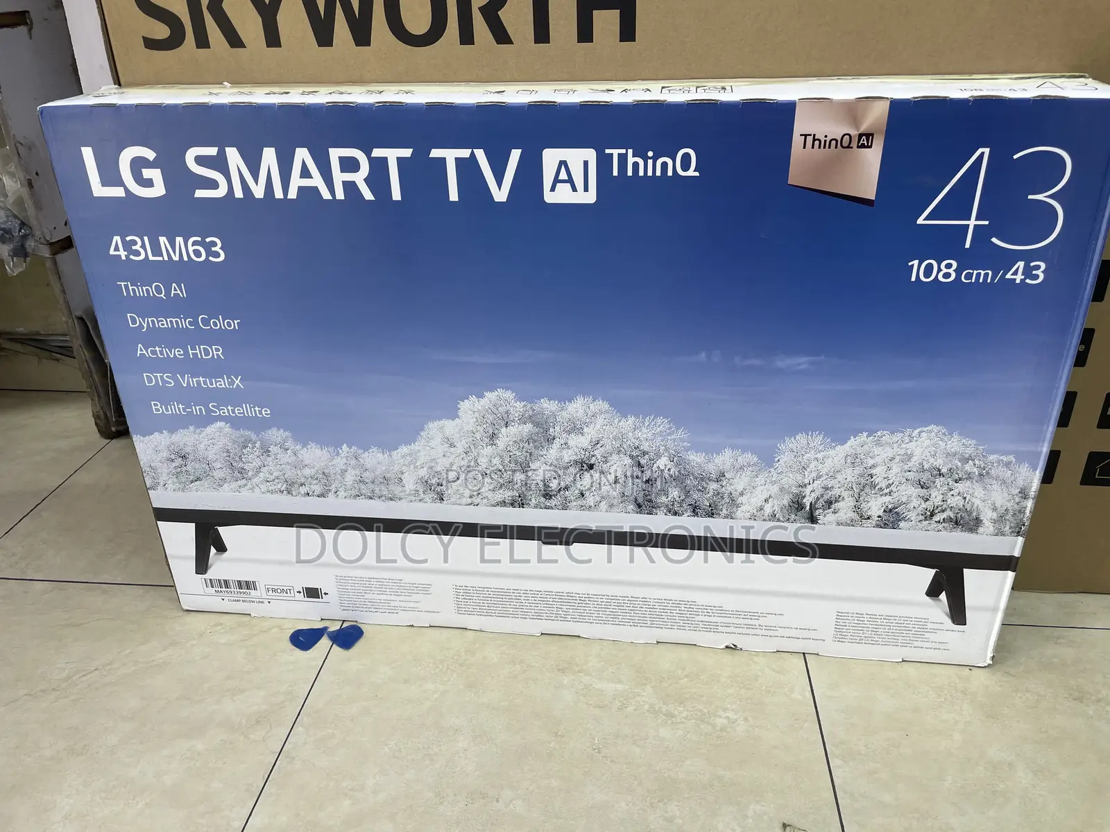 LG Led 43 Inch Smart TV Lm6370 Series Full Hd