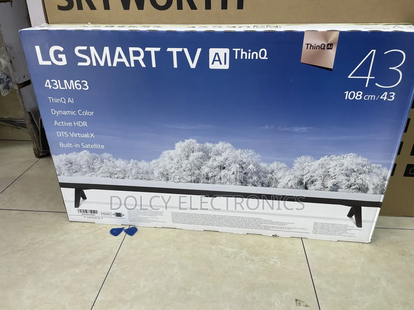 LG Led 43 Inch Smart TV Lm6370 Series Full Hd