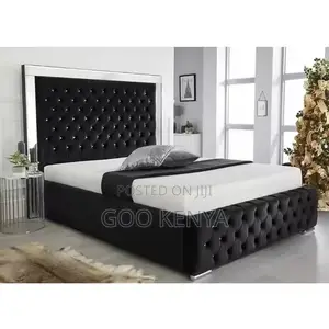 Home Bed; Heavy-Duty Wooden Super King Bed