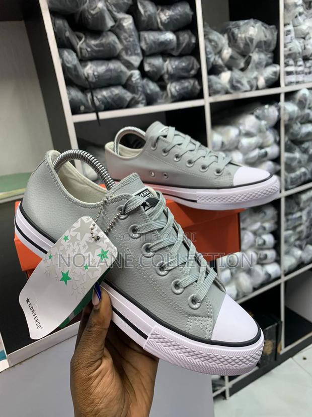 Soft Leather Converse - main view