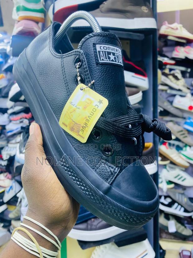Leather Converse - thumbnail 3