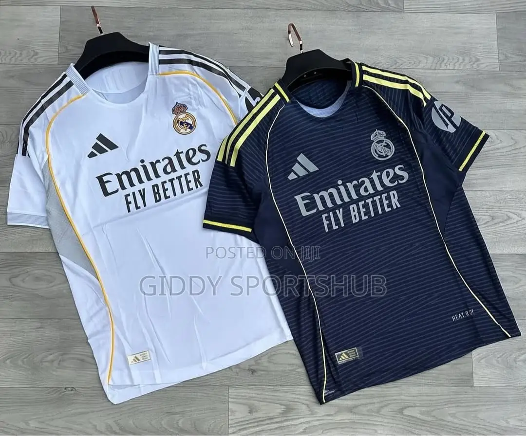 Real Madrid 2024/2025 Home Away Jerseys – High Quality