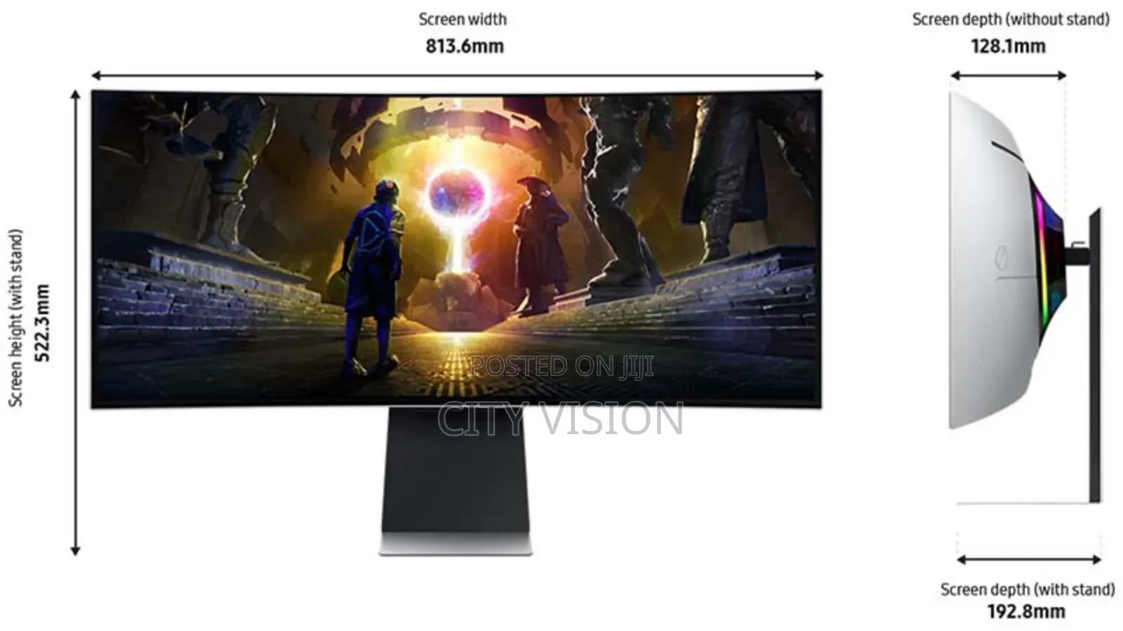 Samsung G85sd 34" Uwqhd Oled Curved Smart Gaming Monitor