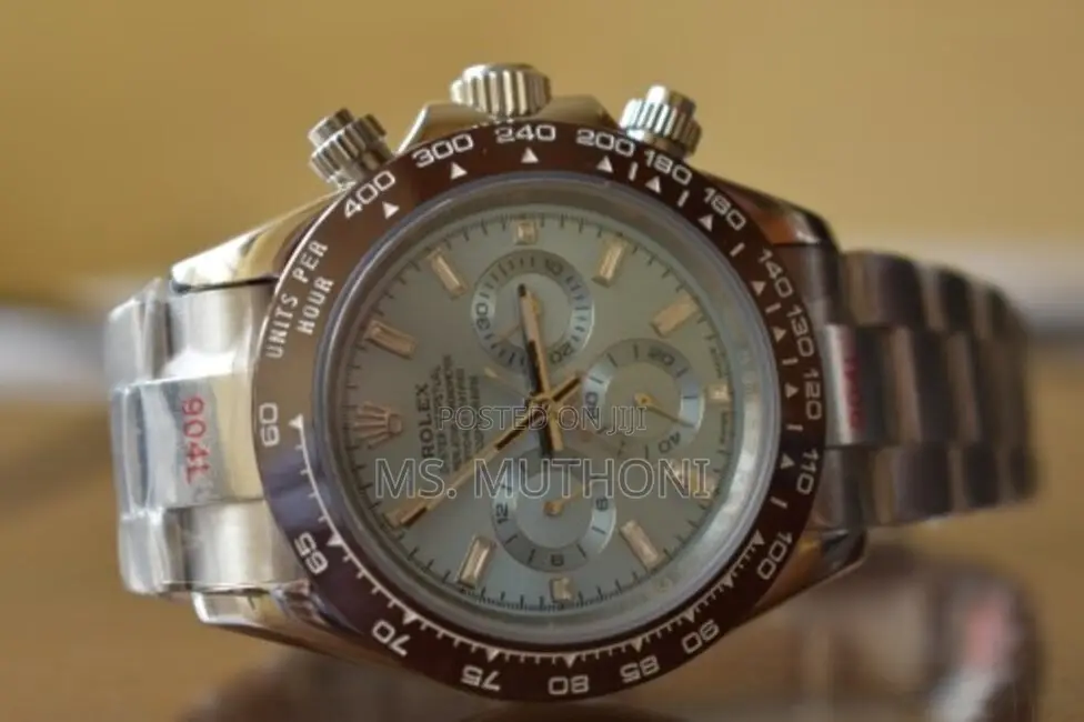Rolex Daytona Platinum Ice Blue Index Chestnut Brown Ceramic Bezel