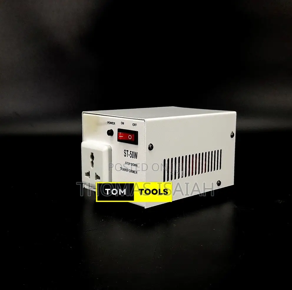 50w Stepdown Transformer With Switch
