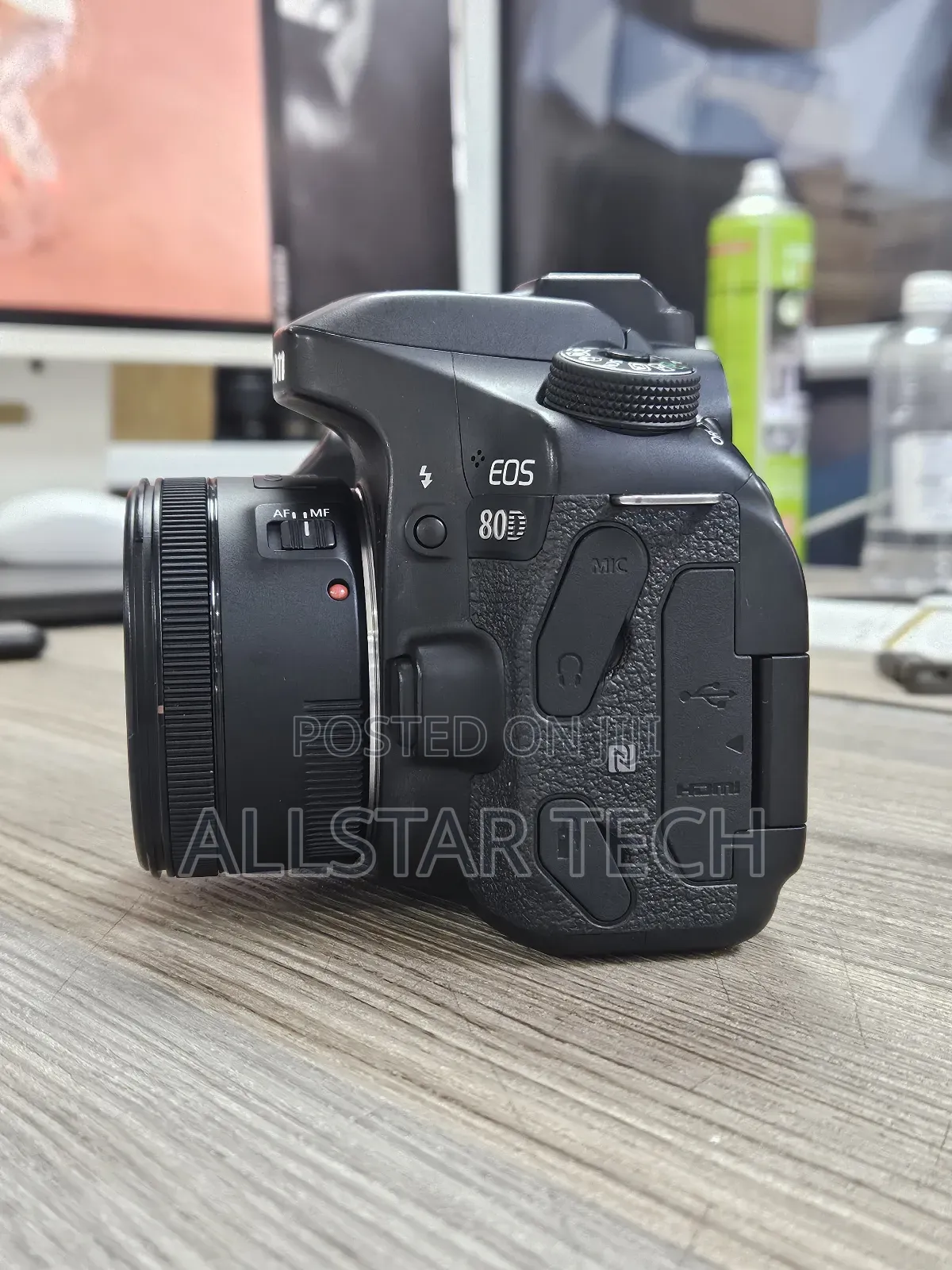 Canon Eos 80d DSLR Camera With 50mm 1.8 STM