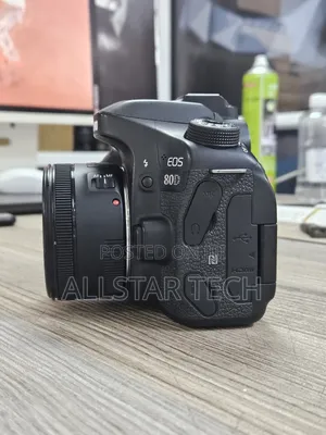 Canon Eos 80d DSLR Camera With 50mm 1.8 STM