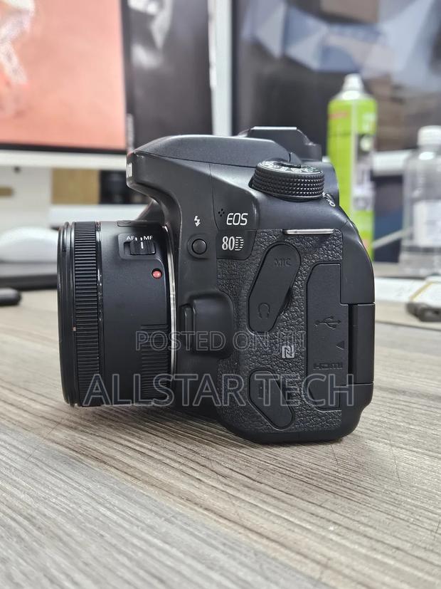 Canon Eos 80d DSLR Camera With 50mm 1.8 STM - thumbnail 2