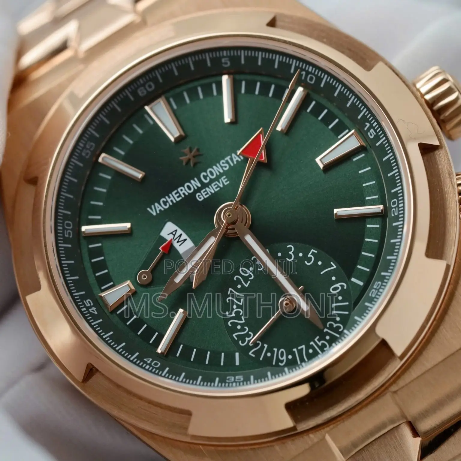 Vacheron Constantin Overseas Dual Time 7920v Replica Watch Dial